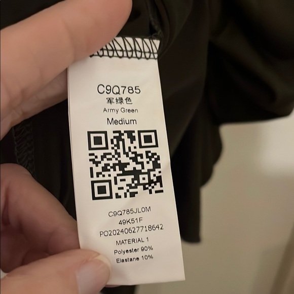 Grim Reaper Army Green medium dress  NEW - Picture 10 of 12